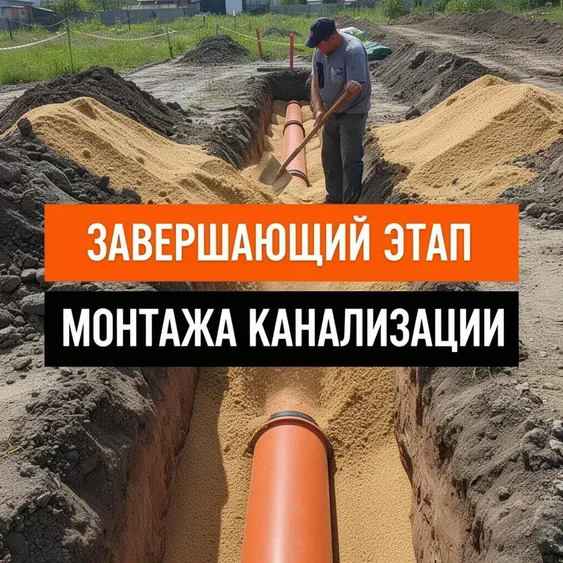 Завершающий этап монтажа внешней канализации: полное руководство