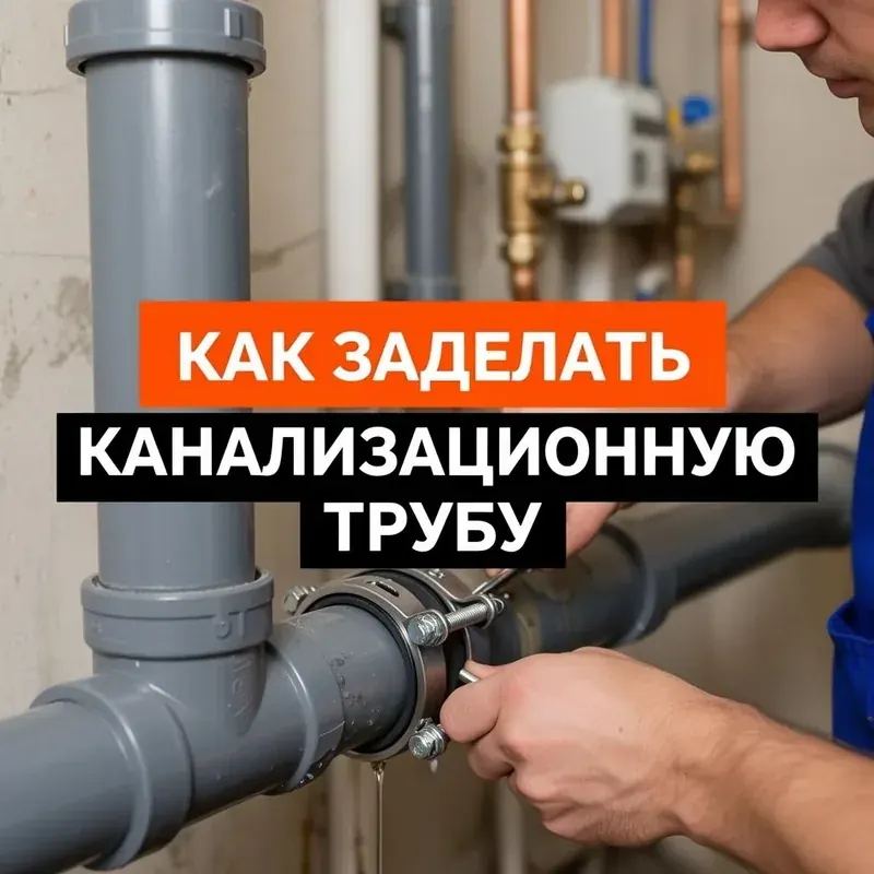 Как заделать канализационную трубу из НПВХ: полное руководство от диагностики до ремонта