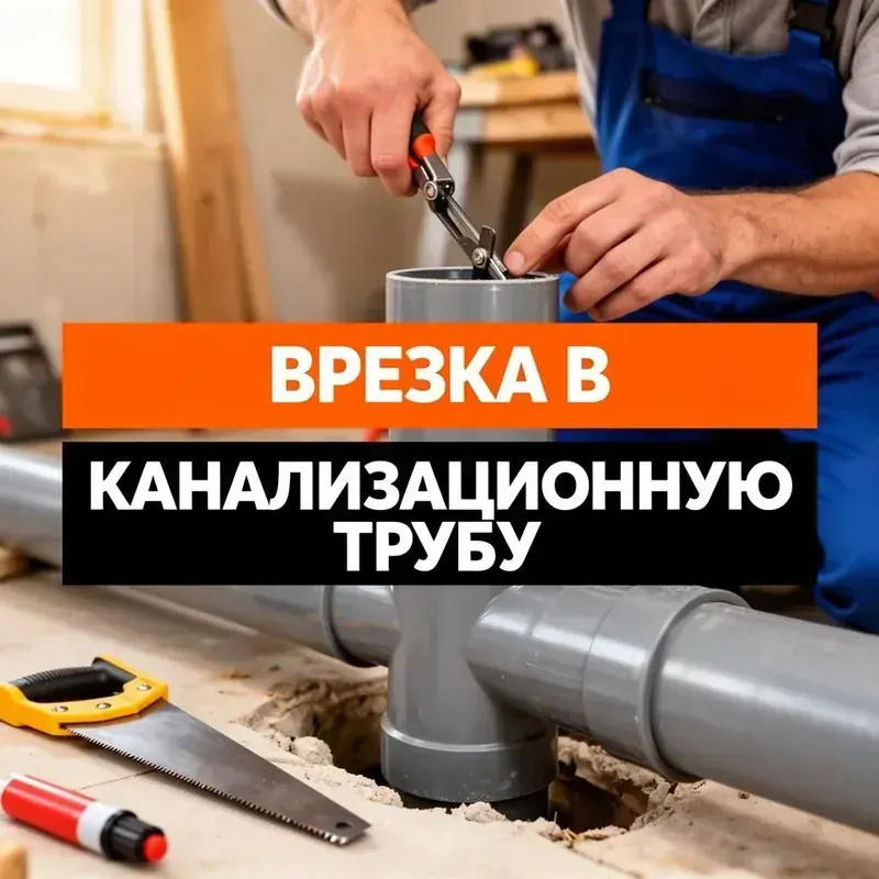 Врезка в канализационную трубу: способы, инструменты и пошаговая инструкция