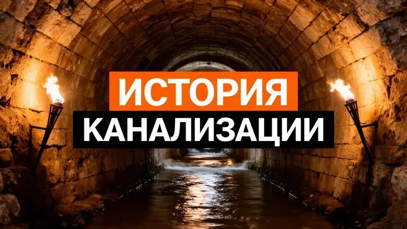 История канализации: как человечество 5000 лет училось отводить стоки