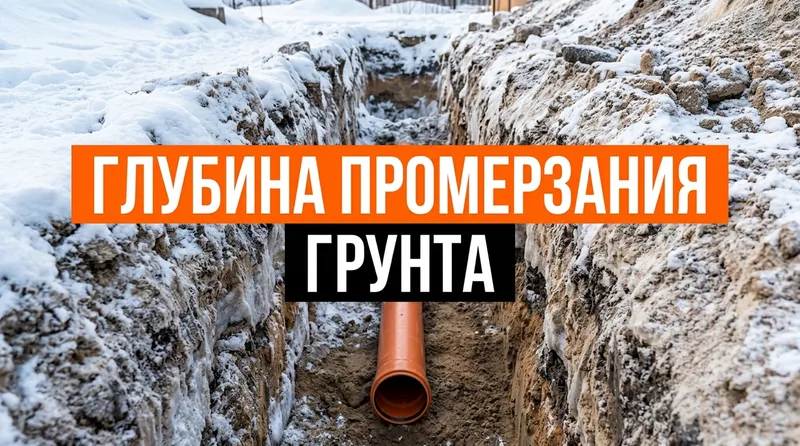 Калькулятор глубины промерзания грунта
