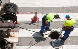 засор трубы